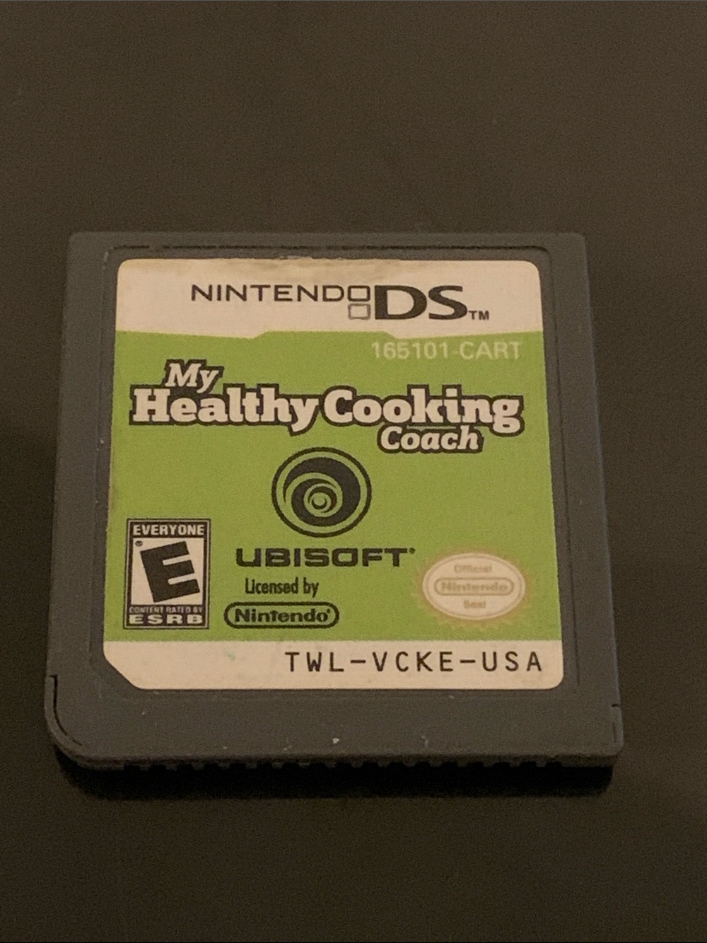 Nintendo DS Game Cartridge - My Healthy Cooking Coach (Green Label)